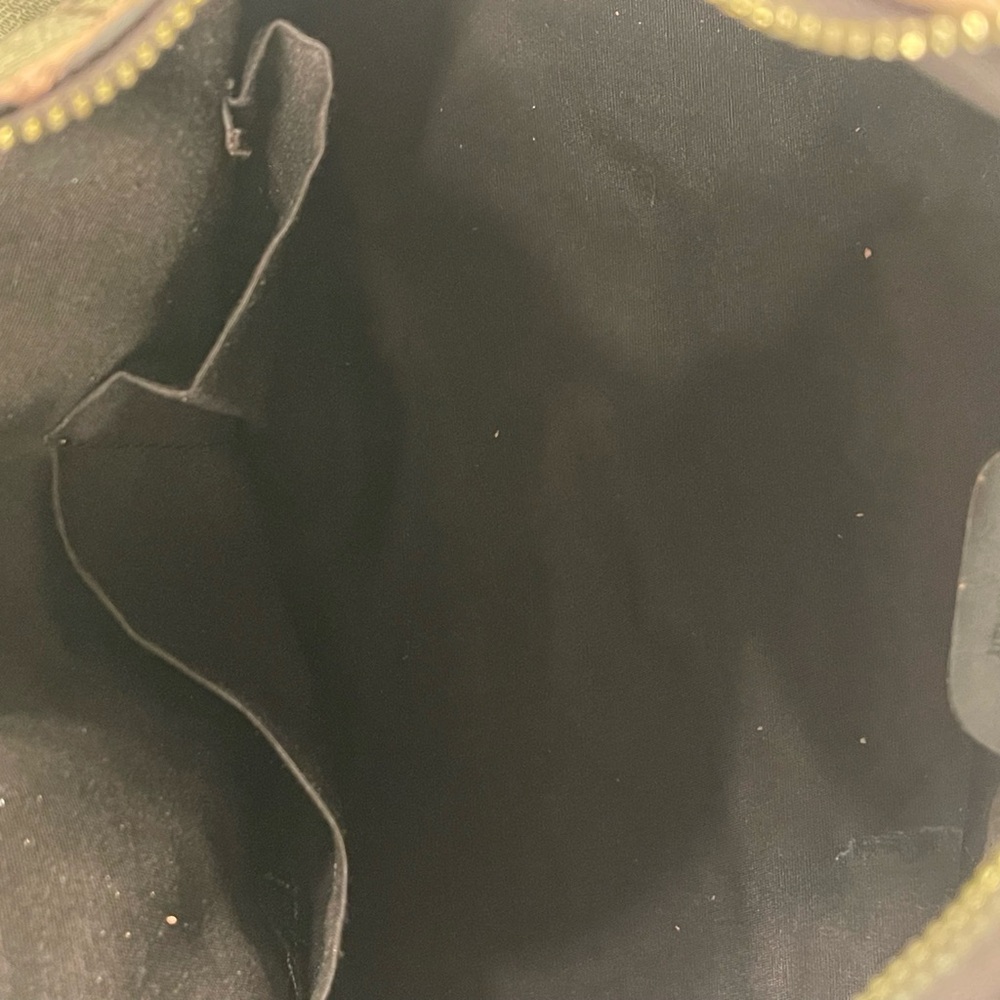 Gucci Vintage GG Speedy Monogram Handbag Brown Leather SOLD - Picture 5 of 16